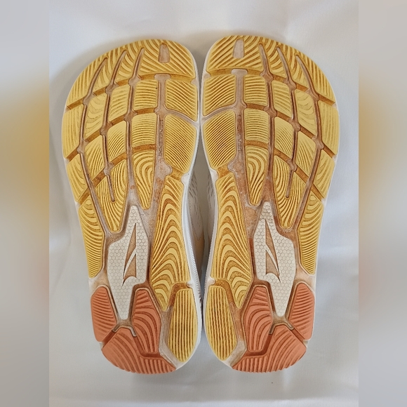 Altra Women's Athletic Shoes in Cream and Orange - Picture 8 of 9
